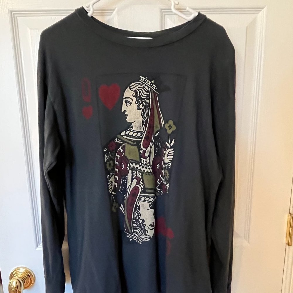 DAYDREAMER - Queen of Hearts Long Sleeve T-Shirt - Size L